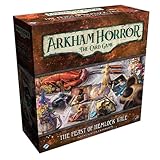 Asmodee Arkham Horror The Card Game The Feast of Hemlock Vale 捜査官拡張 - 未知の恐怖に直面、ラブクラフト協同組合LCG、対象年齢14歳以上、1~4人用、プレイ時間1~2時間。