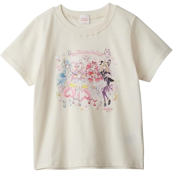 Amazon | 全プリキュア・フルカラープリントTシャツ/「Go！プリンセス