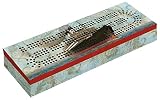 Vintage Travel Cribbage Board