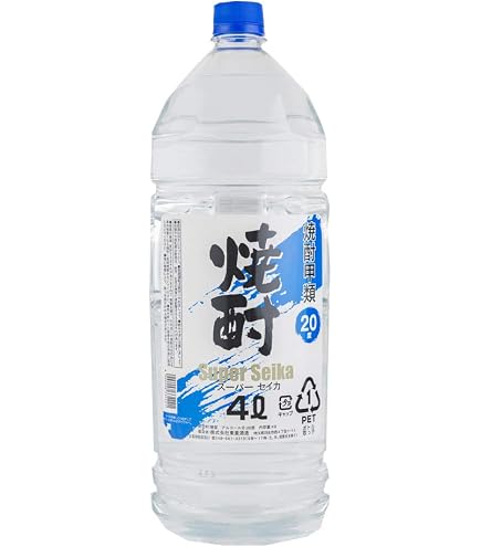 Amazon.co.jp: 菊川酒造 甲類焼酎 うまい焼酎 20度 4L 1ケース4本
