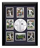 MLB Detroit Tigers 12 x 18 Framed Mini Jerseyフレームwithカード