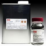 ホイール専用塗料 艶消しメタリック 1000ml　硬化剤200ml付き