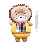 Limi　赤ちゃん　ベビー　柔らか　頭部保護　ヘルメット　安全パット　転ぶ防止　怪我防止　よちよち歩き　頭リュック　かわいい動物 (ライオン)