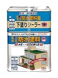 ニッペ 水性屋上防水塗料セット 17kg レンガイロ