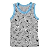 (チャックル) chuckle アニマル柄ランニングシャツ グレー 90cm P3436-90-00