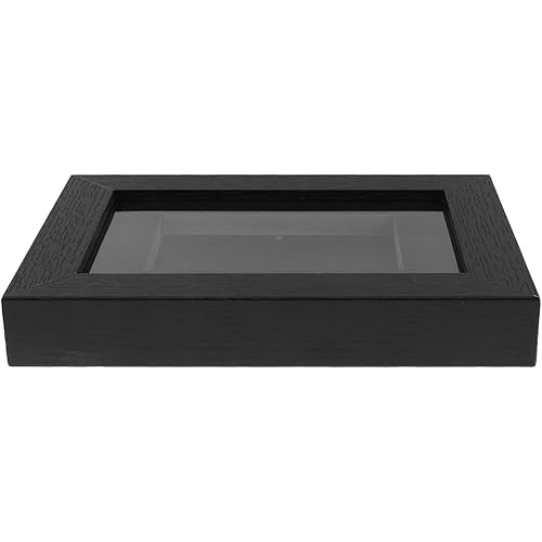 Happyyami Trading Card Wall Display Frame 1-Slot Anti-Glare Card Showcase Case Wall-Mounted Display Holder Suitable for Stora