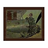 Propel : Distressed Rusty工業イメージのヴィンテージPropプロペラ飛行機壁アートプリント 20x24 INK0000021FRM20X24SES