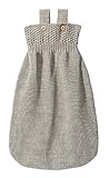 Disana Organic Knitted Merino Wool Baby Sleeping Bag (2-7m 65cm, Silver Grey) by Disana