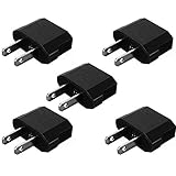 5Xeu To Us Travel Charger Adapter Plug Outlet Converter (Usa)
