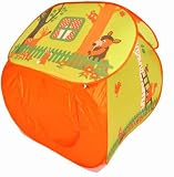 Forest Friends Twist Play Tent House w/ Carry Tote & Safety Meshing for Child Visibility [並行輸入品]