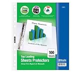 BAZIC Top Loading Sheet Protectors (100/Pack) (Case of 12) (3101-12) [並行輸入品]