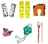 ラヴィギフト6点セットベルトカバー GO ブルー ライオン 昆虫B 帽子ミント ホルダーレインボー lv-g06‐17