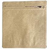 ラミジップ KR40-17 スタンドパック アルミクラフトタイプ 30＋150×170(35)mm 50枚×5袋