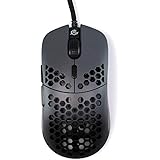 Gwolves Hati Edition Ultra Lightweight Honeycomb Design Wired Gaming Mouse 3360 Sensor - PTFE Skates - 6 Buttons - Only 61G (