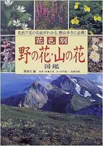 花色別 野の花 山の花図鑑 花色で花の名前がわかる 野山歩きに必携 桃三 田中 佳晴 高橋 講談社 正直 布施 本 通販 Amazon