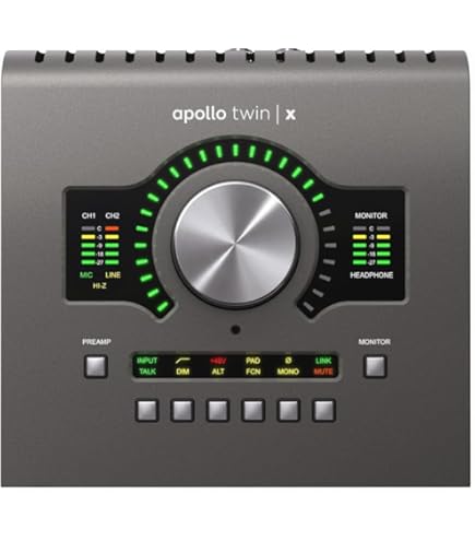 DTM・DAW Mikouapollo twin X Universal Audio Apollo Twin X QUAD Gen 2 Essentials+ 10 x 6