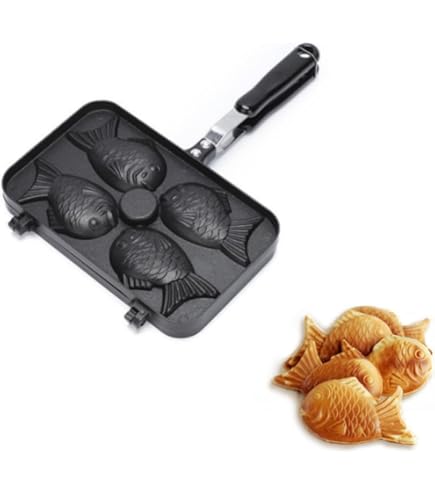 バウルーたい焼き器 たい焼き器 バウルー社 アルミダイキャスト製 たい焼き機 - メルカリ