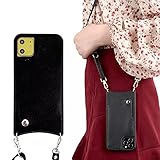 背面収納 カードケース付 ボタン付 斜め掛け ストラップ長さ調整可 取り外し可 ハンズフリー ストラップケース ショルダー ケース iPho