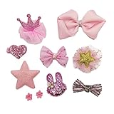 jolieer 赤ちゃん ヘアクリップ 超可愛い 赤ちゃんもオシャレに アクセサリー ベビー 髪飾り ヘアピン 赤ちゃんもオシャレに こどもの日 記念撮影 (JP104 - 9点セット)