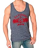 メンズEstablishedデザインTriblendタンクトップシャツ 3L