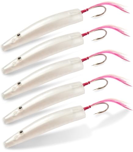 Amazon | 弓角ルアー60mm 5個セット サーフトローリング用 青物