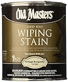 古いMasters内部/外部拭き取るStain WIP Stain 1 qt 15104 1