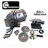 BS-1 Universal Dividing head semi universal milling Set With 160mm 3-jaw chuck