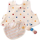 赤ちゃんの城 ギフトセット エプロンセット アイボリー