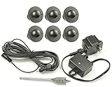 Paradise GL28106BK6 Low Voltage Cast LED Deck Light Kit Black [並行輸入品]