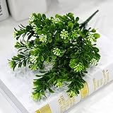 3個入りシミュレーションの花Milan Water Grassシミュレーションプラスチックフラワー One Size グリーン 44757119950-1