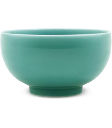 Amazon.co.jp: 白山陶器(Hakusan Porcelain) 青磁 5寸浅めん丼