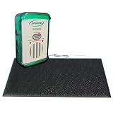 SMART CAREGIVER EFM1-SYS Economy Fallguard Monitor And 24-Inch by 36-Inch Black Weight Sensing Floor