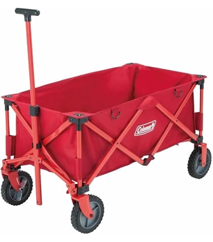 Amazon | コールマン(Coleman) アウトドアワゴン + 専用テーブル 