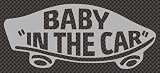 ステッカータウン VANS風 BABY IN THE CAR ベビーインカー B グレー