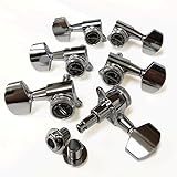 GOTOH SG381 MG-T 01 C L3 R3 クロ-ム マグナムロック トラッド 両側 ギター ペグ 6個セット 【Ebiオリジナルピック付】