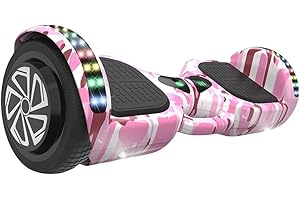 Acnivko子供用バランスカー 子供用大人用交通手段 二輪モーションセンシングカー マーキー スクーター 二輪モーションセンシングカー 子供用電動バランスカー クールなライトアップタイヤ 速度制限保護 ポータブル 耐荷重200kg 立ち乗り二輪車