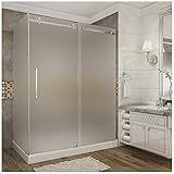 Aston sen976 F-tr-。。- 60 – 10-l曇りガラススライドシャワードアエンクロージャ 60" x 35" x 77.5" SEN976F-TR-CH-60-10-L 1