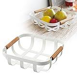 収納バスケット キッチン収納 キッチンバスケット トスカ S ホワイト 02975