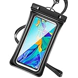 【2020最新版】 防水ケース スマホ用 通話 防水ポーチ イヤホンが繋げる IPX8防水防塵 顔認証 FaceID認証対応 タッチ可 防水