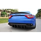 Maserati マセラッティ GRANTURISMO グラントゥーリズモ 4.2 4.7 リアバンパー用リアディフューザー 本物Carbon DMC カーボン スタイル GT