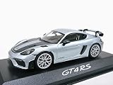 Porsche特注 1/43 ポルシェ 718 ケイマン GT4 RS (シルバー) 2023