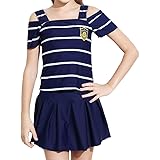 水着 女の子 子供 キッズスクール セパレート ストライプ 2点セット 可愛い ファッション キュート 半袖