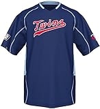 Minnesota Twins MLBマジェスティックヴィンテージメンズChamp Jersey Navyビッグ＆トールサイズ 5XT