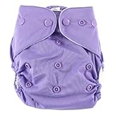 Luvable Friends All-In-One Reusable Diaper, Purple by Luvable Friends [並行輸入品]