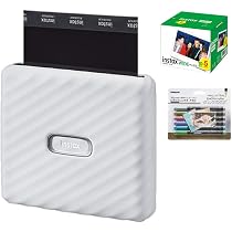 Amazon.co.jp: チェキ instax Link WIDE (アッシュホワイト) ワイド用