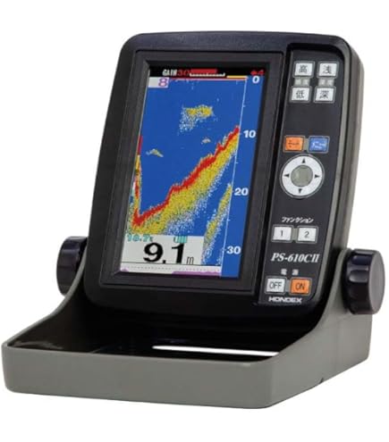 魚群探知機　ホンデックスPS-611CN HONDEX PS-611CN 5型ポータブルGPS魚探 マリン用品の海遊社