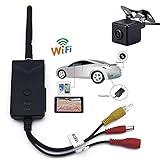 origin WIFI バックカメラ セット iPhone など スマホ 、 タブレット 対応 防水仕様 広角 映像ケーブル 付き 有線 / 無線 両方 対応 WBK903-B021