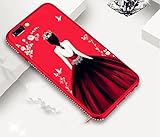 iPhoneキラキラ光るケースGirl、Auroralove Iphone Luxury Beauty GlitterケースiPhoneかわいいソフトTPUキラキラダイヤモンドフレームの女性 ipho