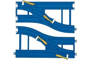タカラトミー(TAKARA TOMY) プラレール 複線幅広ポイントレール R-15