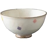 光陽陶器 お茶碗 茶碗 ご飯茶碗 和食器 五色彩飯碗 ピンク 陶器（水防加工） 日本製 21206